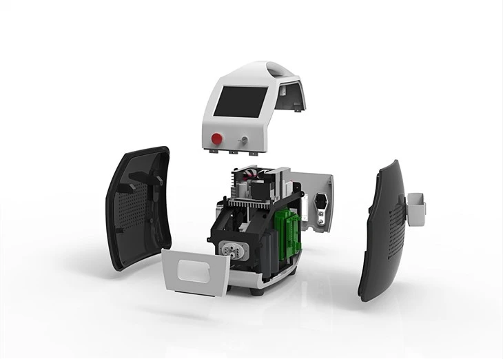 CE Medical Approvred Portable Q Switched Laser For Tattoo And Pigment Removal