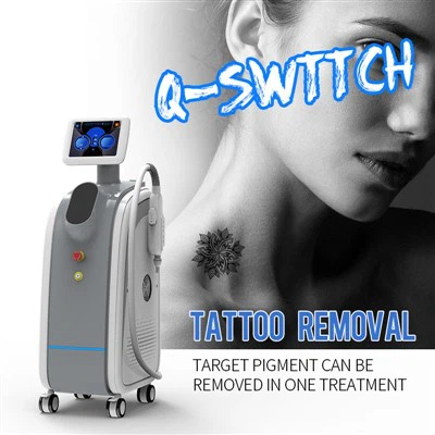 קנה מכונת לייזר להסרת קעקועים Q Switch